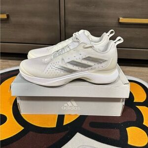 adidas Avacourt Cloud White Silver Metallic